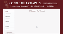 Desktop Screenshot of cobblehillchapels.com